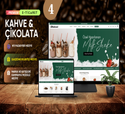Kahve & Çikolata E-Ticaret V4