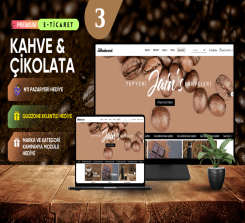 Kahve & Çikolata E-Ticaret V3