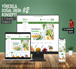 Yöresel & Doğal Ürün E-Ticaret V2