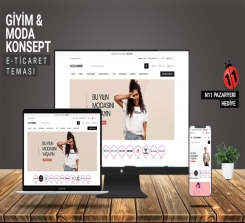 Giyim & Moda E-Ticaret V1