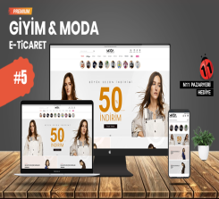 Giyim & Moda E-Ticaret V5