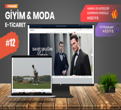 Giyim & Moda E-Ticaret V12
