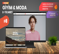 Giyim & Moda E-Ticaret V8